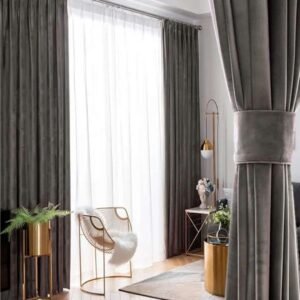 Velvet Embrace Blackout Curtain
