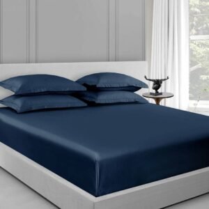 Midnight Luxe Solid Bedsheet